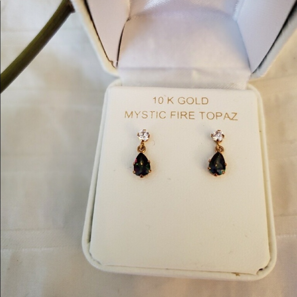 Topaz earrings
